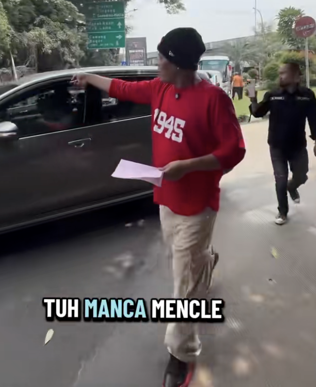 Sule kena tilang Dishub